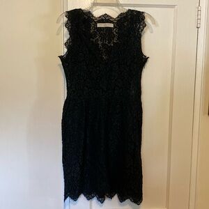 Stella McCartney Black Lace Cocktail Dress